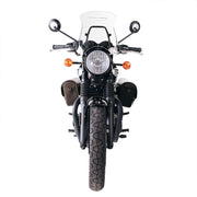 UNIT GARAGE CLEAR WINDSHIELD WITH GPS SUPPORT FOR TRIUMPH T100
