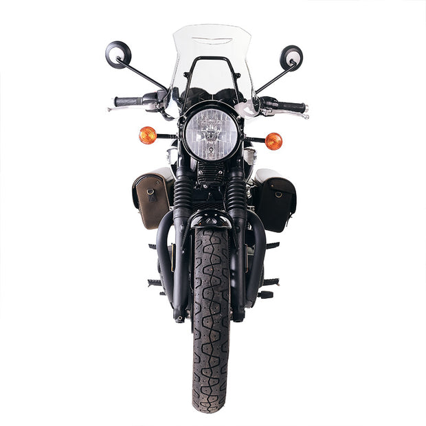 UNIT GARAGE CLEAR WINDSHIELD WITH GPS SUPPORT FOR TRIUMPH T100