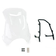 UNIT GARAGE CLEAR WINDSHIELD WITH GPS SUPPORT FOR TRIUMPH T100