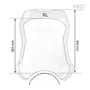 UNIT GARAGE CLEAR WINDSHIELD WITH GPS SUPPORT FOR TRIUMPH T100