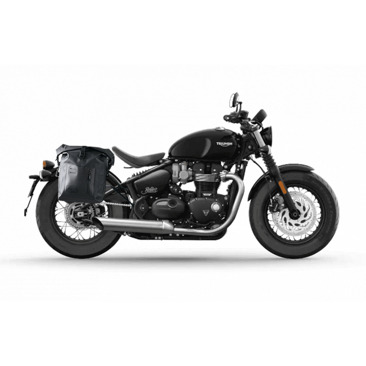 UNIT GARAGE KHALI SIDE PANNIER IN TPU + RIGHT SUBFRAME TRIUMPH BOBBER (2017 ONWARDS)