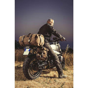 UNIT GARAGE WAXED SUEDE PANNIER (22-30L) + RT SUBFRAME FOR BMW RNINET SCRAMBLER