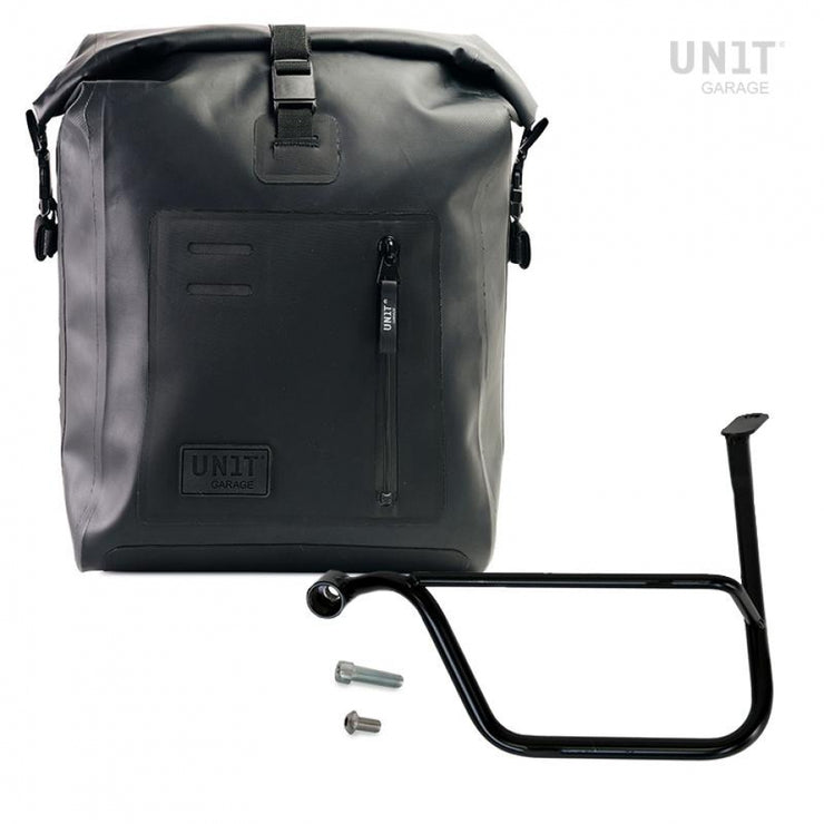 UNIT GARAGE KHALI SIDE PANNIER IN TPU + LEFT SUBFRAME TRIUMPH THRUXTON 1200 (2016 UNTIL NOW)