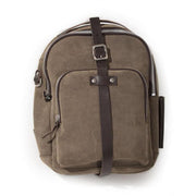 UNIT GARAGE TANK BAG IN SPLIT LEATHER