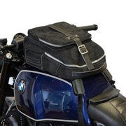 UNIT GARAGE TANK BAG IN SPLIT LEATHER