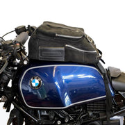 UNIT GARAGE TANK BAG IN SPLIT LEATHER