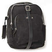 UNIT GARAGE TANK BAG IN SPLIT LEATHER