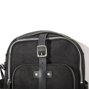 UNIT GARAGE TANK BAG IN SPLIT LEATHER
