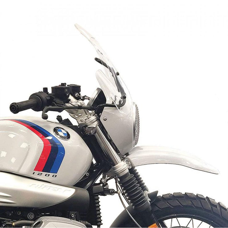 UNIT GARAGE WINDSHIELD WITH GPS SUPPORT FOR NINET URBAN GS