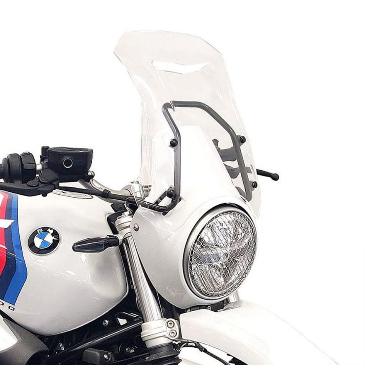 UNIT GARAGE WINDSHIELD WITH GPS SUPPORT FOR NINET URBAN GS