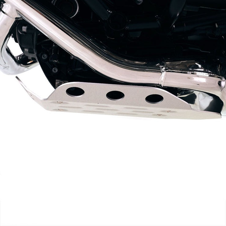 UNIT GARAGE ENGINE PROTECTION PLATE IN ALUMINIUM BMW R12 G/S / R12 NINET / R12 - BLACK