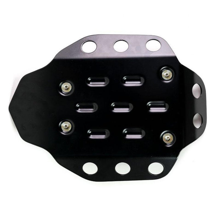 UNIT GARAGE ENGINE PROTECTION PLATE IN ALUMINIUM BMW R12 G/S / R12 NINET / R12 - BLACK