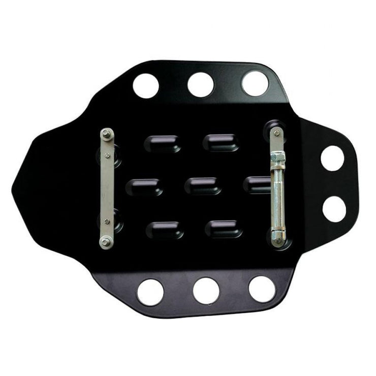 UNIT GARAGE ENGINE PROTECTION PLATE IN ALUMINIUM BMW R12 G/S / R12 NINET / R12 - BLACK