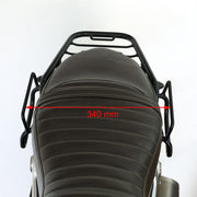 UNIT GARAGE TWO WAXED CANVAS SIDE PANNIERS SCRAM 22L-30L + SYMMETRICAL DOUBLE SUBFRAME NINET