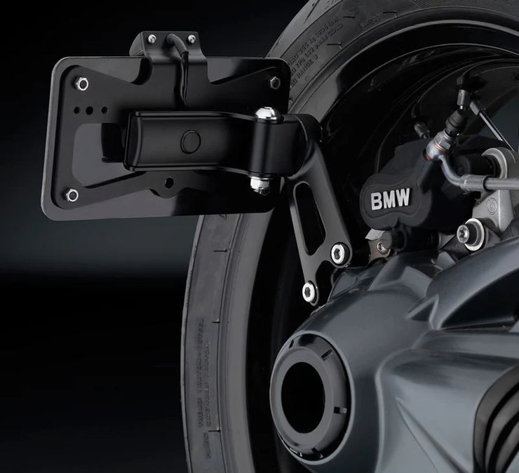 RIZOMA OUTSIDE STREET LICENSE PLATE SUPPORT KIT W/ UNDERTAIL COVER - PT707B - RNINET SCRAMBLER