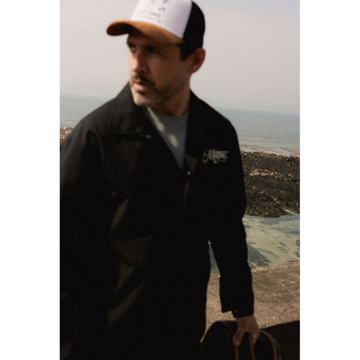 MOTONE ENGINEHEAD TRUCKER CAP - CURVED SUEDE PEAK