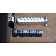MOTONE EXTENDED/LONG 66MM GEAR SHIFTER LEVER END PEG - RIBBED BLACK