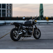 MOTONE FINNED STAINLESS STEEL EXHAUST CLAMPS - LC - HAND POLISHED FINISH