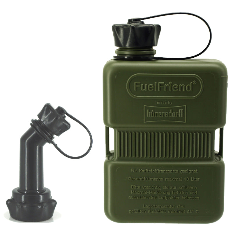 FuelFriend®-PLUS 1.5 Liters - Small Petrol Can Mini Reserve Canister - View #2