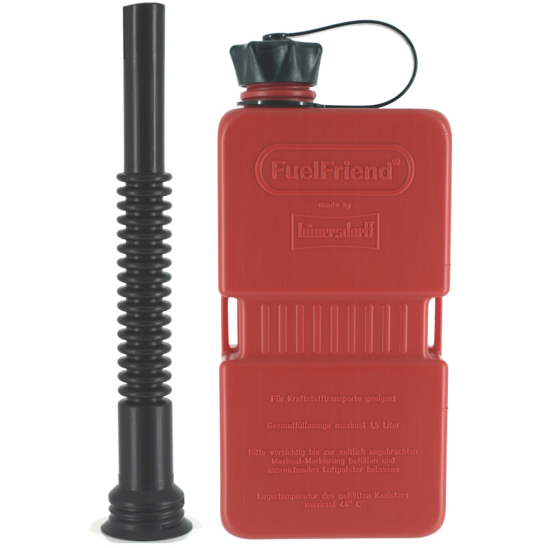 2x FuelFriend® PLUS 1,5 Liter RED Mit 2x Füllrohr