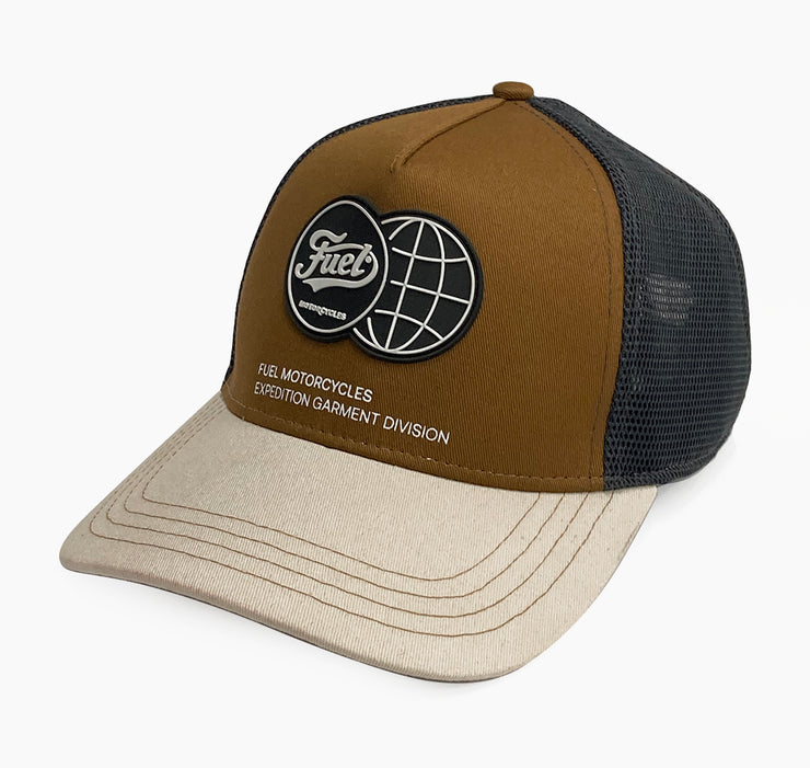 FUEL EXPEDITION GARMENT DIVISION HAT - BROWN