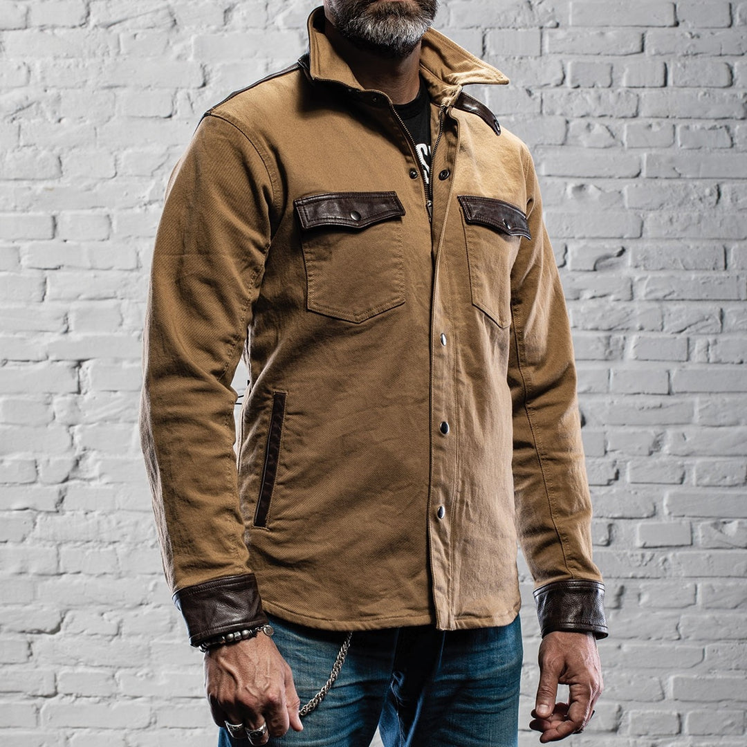 HOLY FREEDOM COYOTE TAN MOTORCYCLE JACKET 3XL 3XL