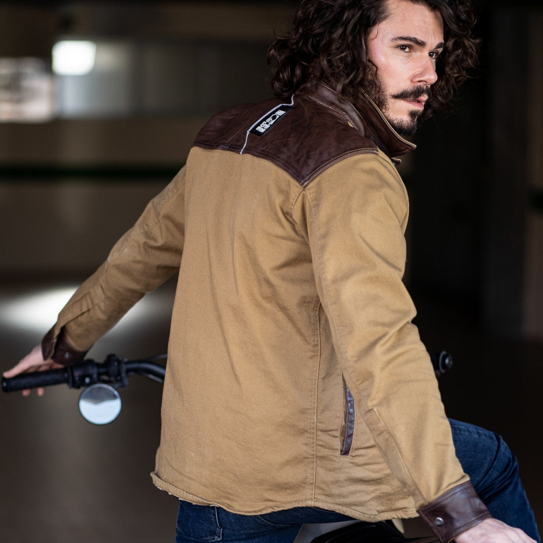 HOLY FREEDOM COYOTE TAN MOTORCYCLE JACKET 3XL 3XL
