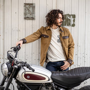 HOLY FREEDOM COYOTE TAN MOTORCYCLE JACKET - 3XL - SALE!