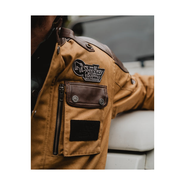 HOLY FREEDOM QUATTRO WAXED EVO JACKET - HAVANA