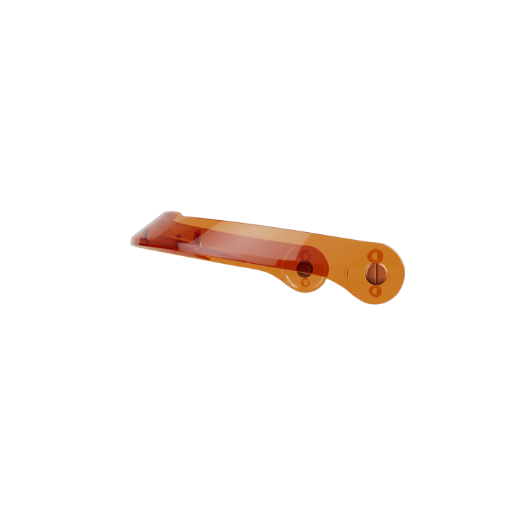 JOHN DOE JD/ONE SHORT PEAK - ORANGE TRANSPARENT