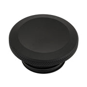 MOTONE JETSON DISHED LOW PROFILE FUEL GAS CAP - BILLET ALUMINIUM - BLACK