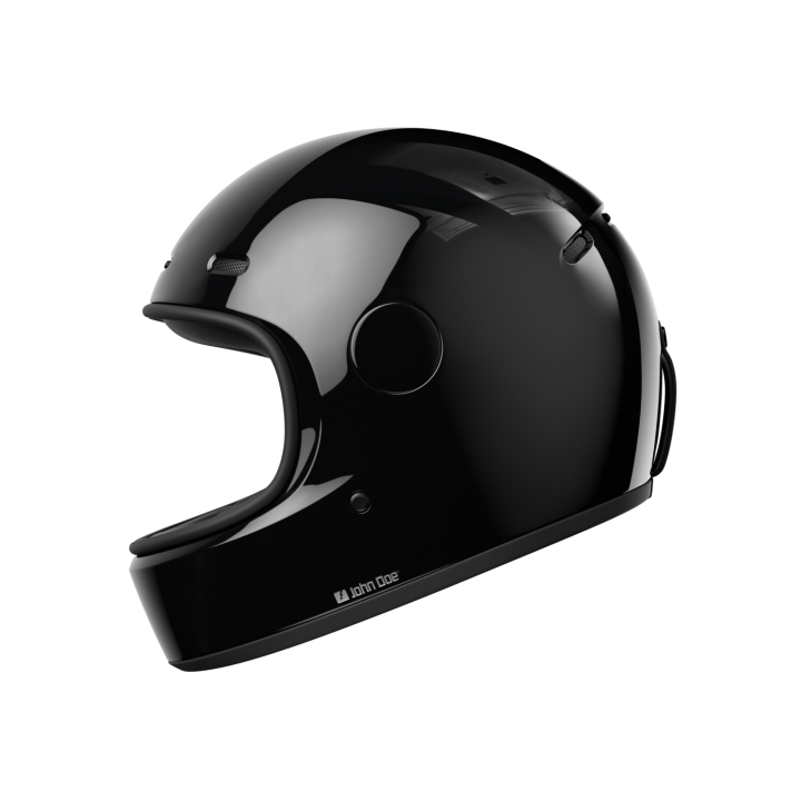JOHN DOE JD/ONE HELMET ECE 22.06 - GLOSSY BLACK