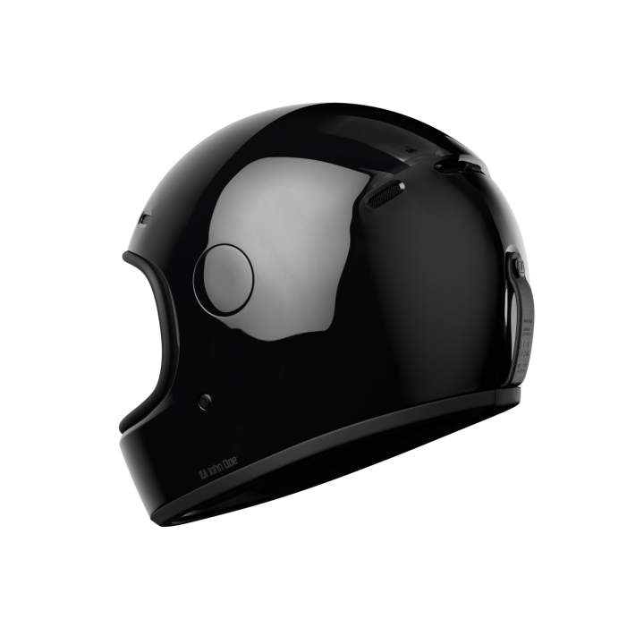 JOHN DOE JD/ONE HELMET ECE 22.06 - GLOSSY BLACK