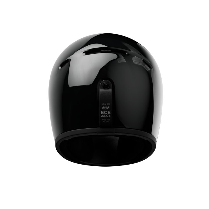 JOHN DOE JD/ONE HELMET ECE 22.06 - GLOSSY BLACK
