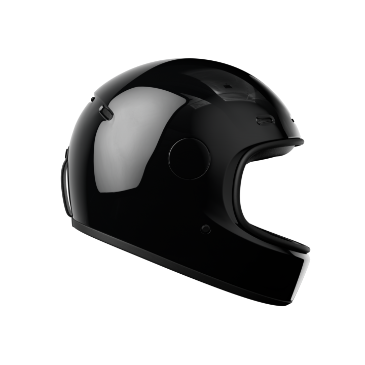 JOHN DOE JD/ONE HELMET ECE 22.06 - GLOSSY BLACK