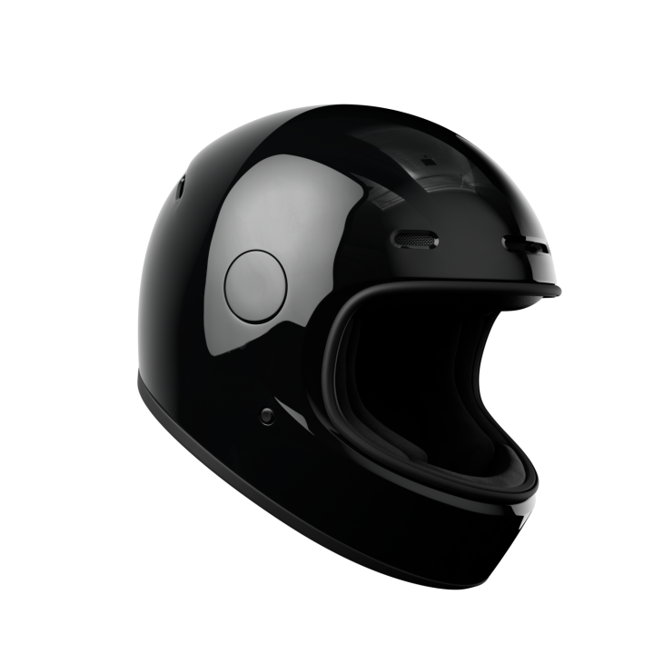JOHN DOE JD/ONE HELMET ECE 22.06 - GLOSSY BLACK