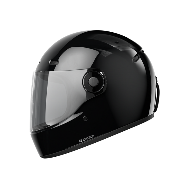 JOHN DOE JD/ONE HELMET ECE 22.06 - GLOSSY BLACK