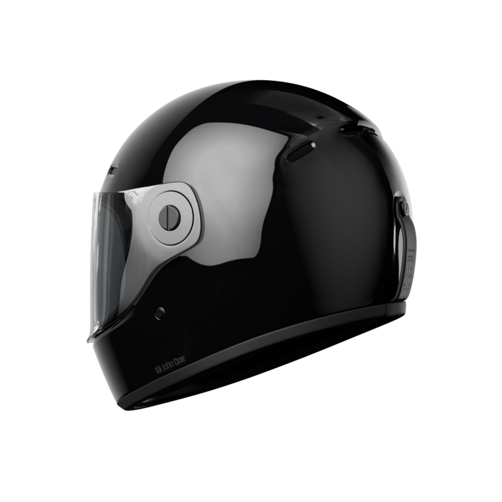 JOHN DOE JD/ONE HELMET ECE 22.06 - GLOSSY BLACK