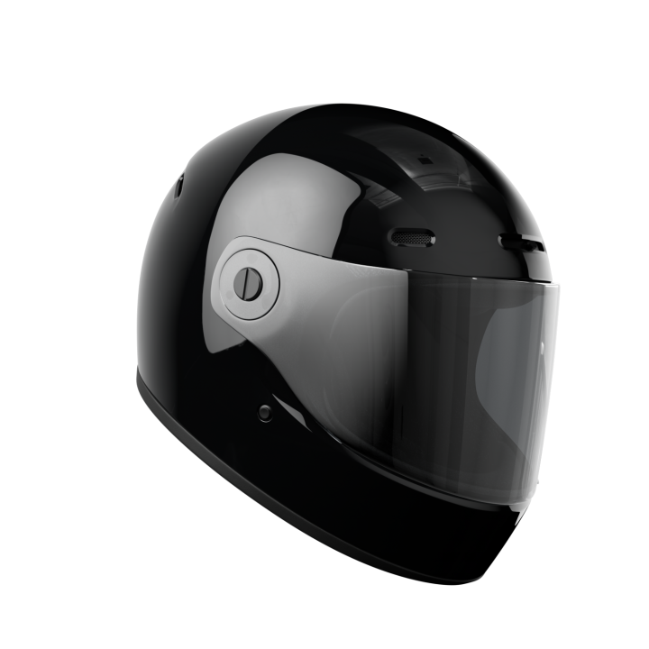 JOHN DOE JD/ONE HELMET ECE 22.06 - GLOSSY BLACK