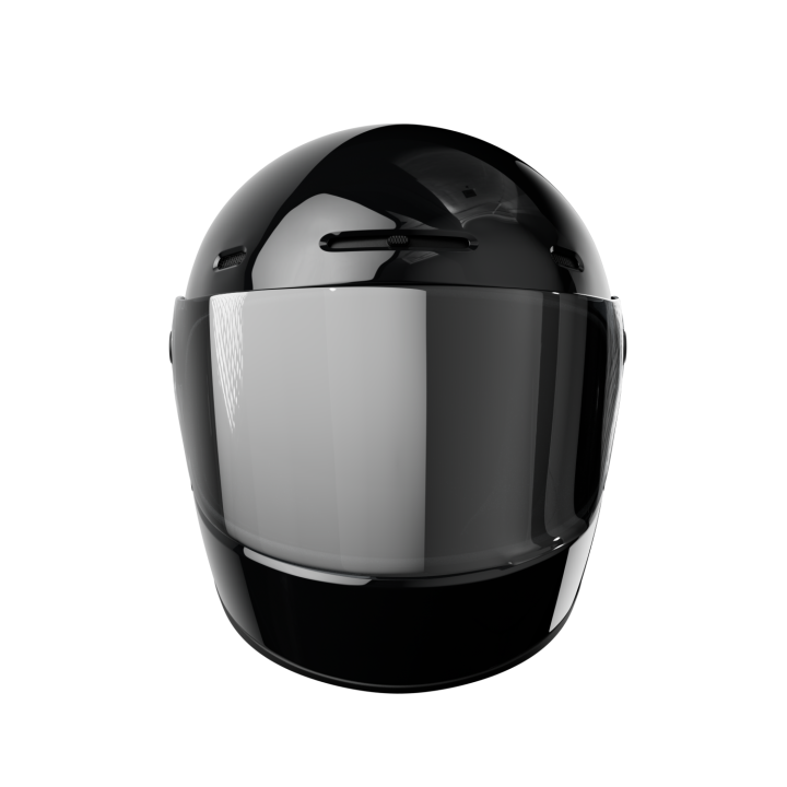 JOHN DOE JD/ONE HELMET ECE 22.06 - GLOSSY BLACK