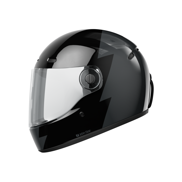 JOHN DOE JD/ONE HELMET ECE 22.06 - SIGNATURE BLACK / GREY