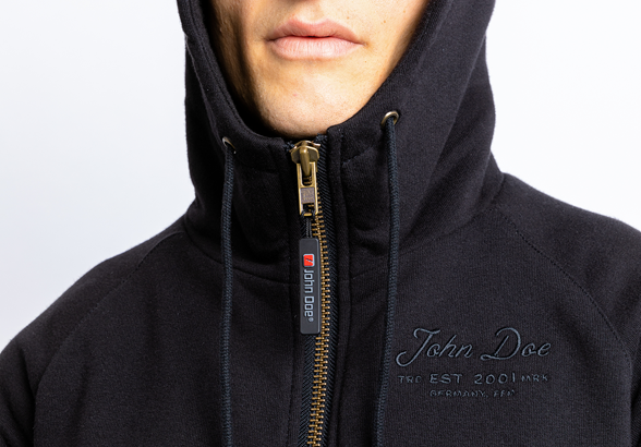 JOHN DOE XTM HOODIE V2 - AAA RATED - BLACK