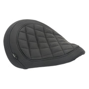 MOTONE KING COBRA DIAMOND STITCH SEAT FOR TRIUMPH BOBBER - BLACK