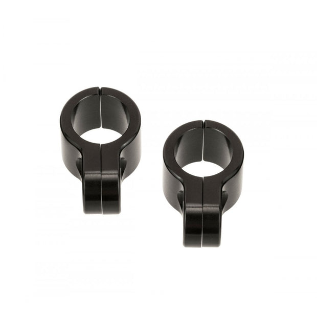 MOTONE KLINGER CLAMPS INDICATOR MOUNTS - 16MM - FOR TRIUMPH BOBBER STOCK FENDER STRUTS - PAIR