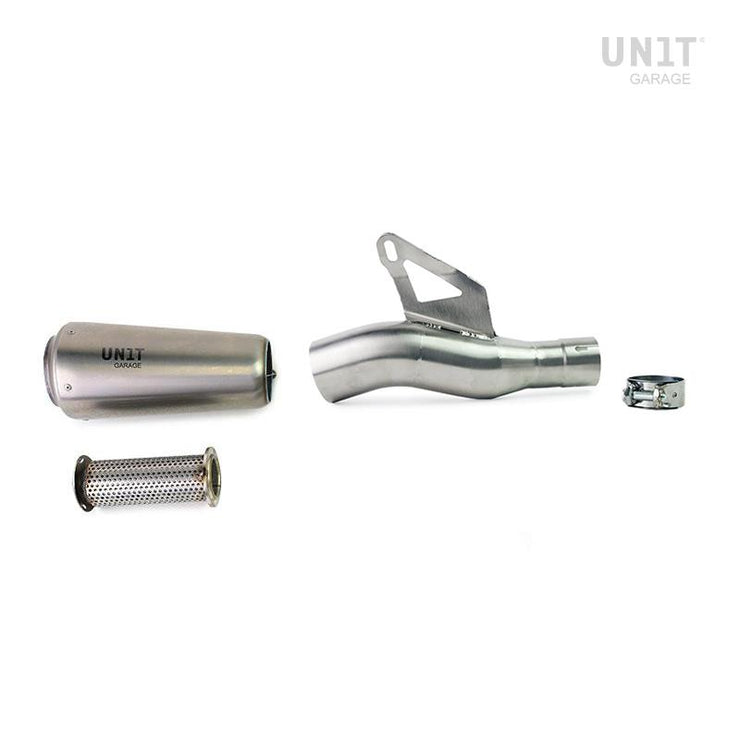 UNIT GARAGE TRIUMPH SCRAMBLER 400 X LOW PIPE