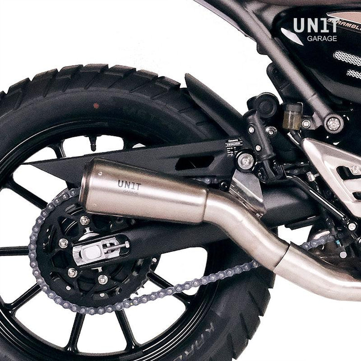 UNIT GARAGE TRIUMPH SCRAMBLER 400 X LOW PIPE