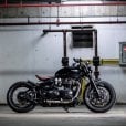 MOTONE MAYHEM SHORTYS SLASH-CUT EXHAUST PIPES FOR BOBBER/SPEEDMASTER - BRUSHED