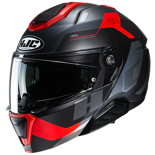 HJC i91 HELMET - CARST SF GY/RD