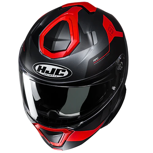 HJC i91 HELMET - CARST SF GY/RD