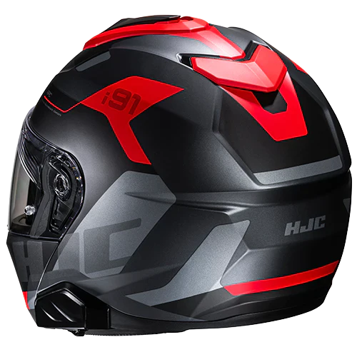 HJC i91 HELMET - CARST SF GY/RD